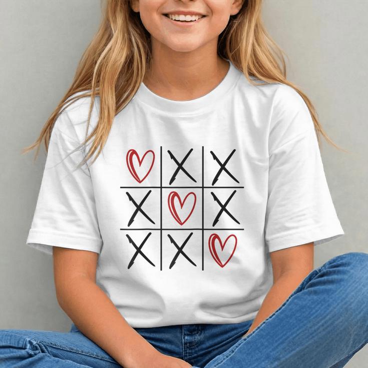 Tic Tac Toe Love Hearts Romantic Valentine Raglan Baseball Tee Graphic Youth Tic Tac Toe Love Hearts Romantic Valentine Raglan Baseball Tee Graphic Youth