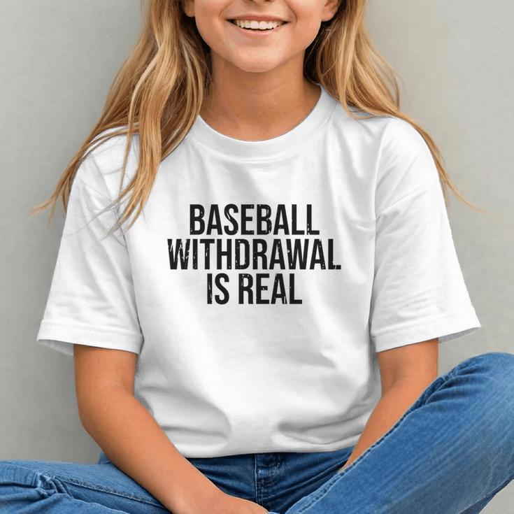 Vintage Baseball Withdrawal Is Real Premium Tri-Blend Graphic Youth Vintage Baseball Withdrawal Is Real Premium Tri-Blend Graphic Youth