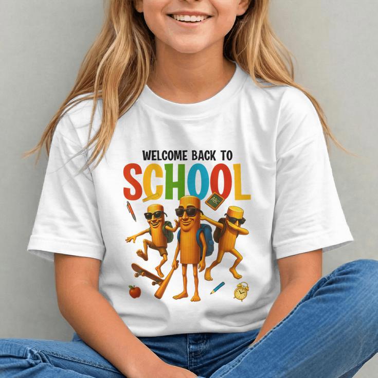 Viral Gen Alpha Brainrot Meme Back to School Youth T-Shirt
