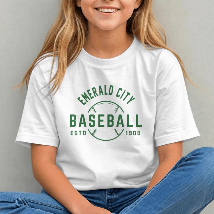 Wizard Of Oz Emerald City Baseball Costume Halloween Graphic Youth