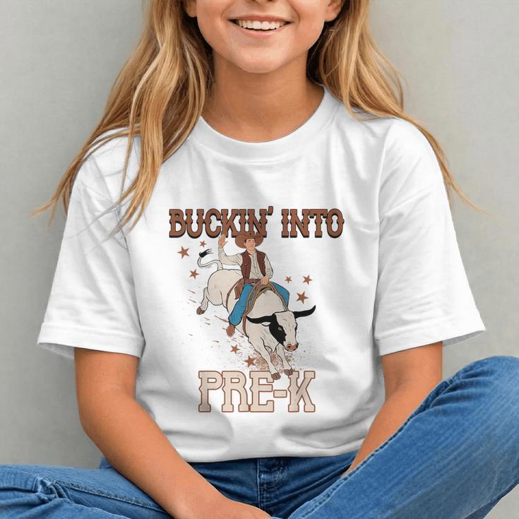 Yeehaw Pre-K! Cowboy Back to School Youth T-Shirt Yeehaw Pre-K! Cowboy Back to School Youth T-Shirt