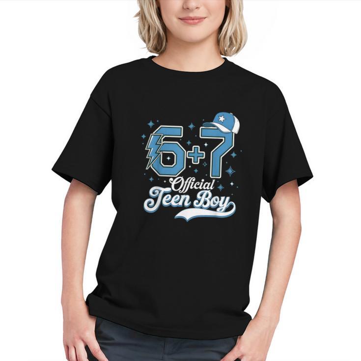 6 7 Meme Official Teenager 13th Birthday Baseball Boy Graphic Youth