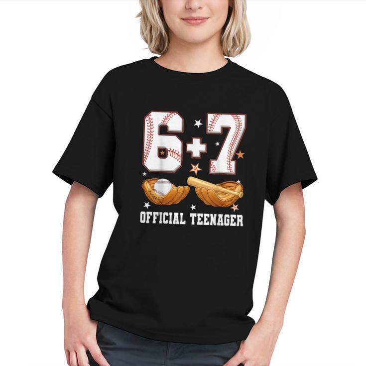 67 13 Year Old Official Teenager Baseball Boy 13th Birthday Graphic Youth