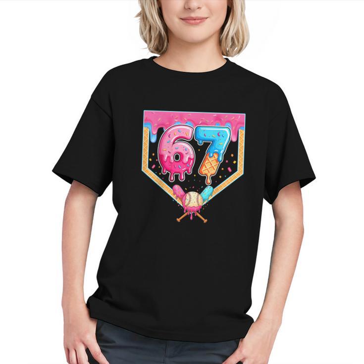 Baseball 67 Six Seven Meme Drip 6 7 Boys Girl Kids Graphic Youth Baseball 67 Six Seven Meme Drip 6 7 Boys Girl Kids Graphic Youth