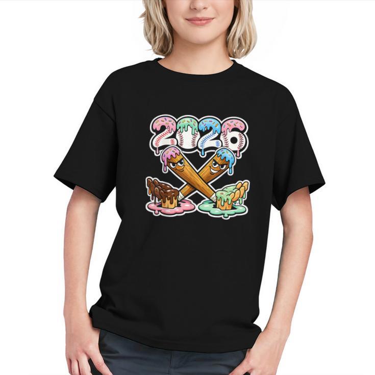 Baseball Bat 2026 Hands Drip Boys Ice Cream Dripping Youth Graphic Youth