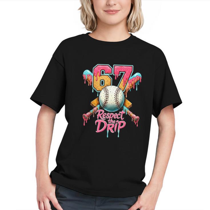 Baseball Drip Number 67 Player Sport For Men Women Kids Graphic Youth