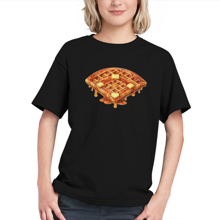 Baseball Dripping Waffle Field Graphic Youth