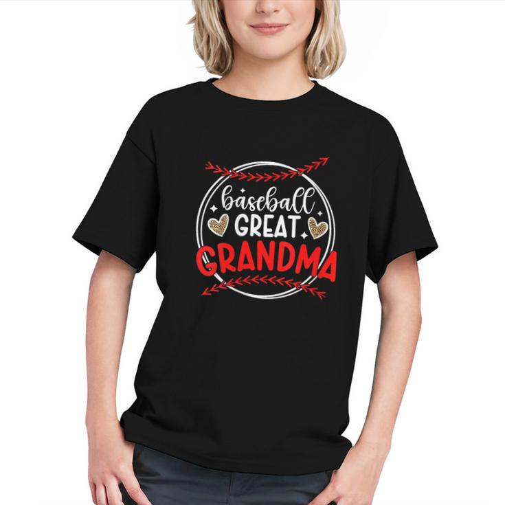 Baseball Great Grandma Of A Baseball Player Great Grandma Graphic Youth