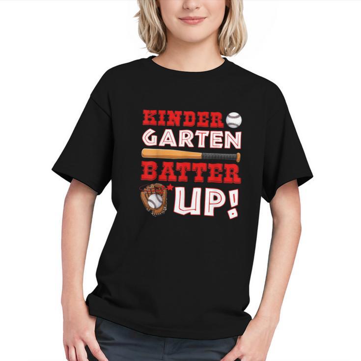Batter Up for Kindergarten! Back to School Youth T-shirt Batter Up for Kindergarten! Back to School Youth T-shirt