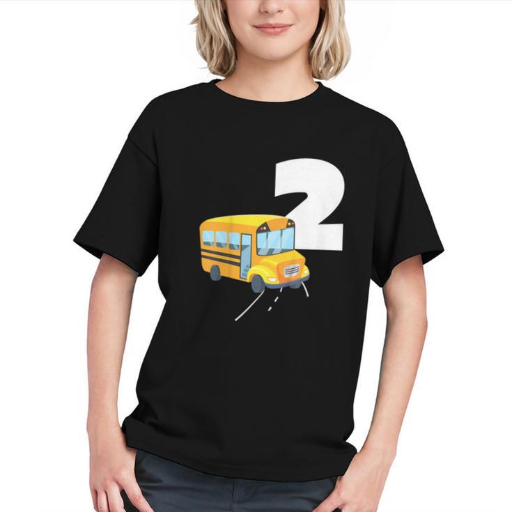 Beep Beep Birthday! School Bus Back to School Youth T-shirt
