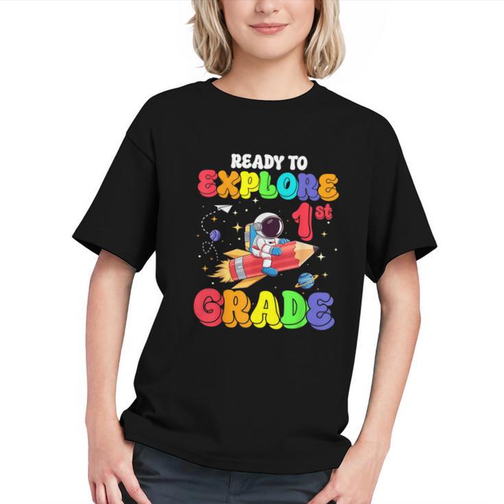 Blast Off to 1st Grade! Astronaut Back to School Youth T-shirt