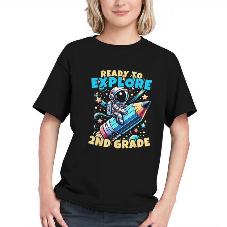 Blast Off to 2nd Grade! Astronaut Back to School Youth T-shirt
