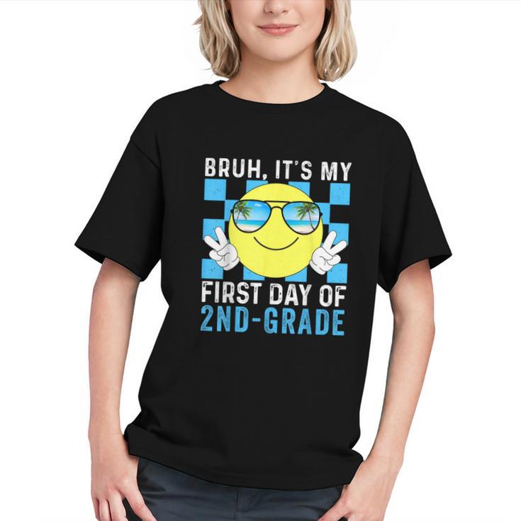 Bruh, 2nd Grade! First Day Back to School Youth T-Shirt