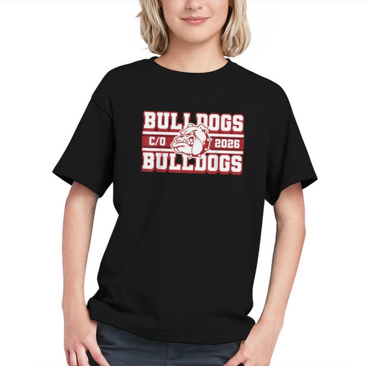 Bulldog Senior Spirit! Class of 2026 Back to School Youth T-Shirt