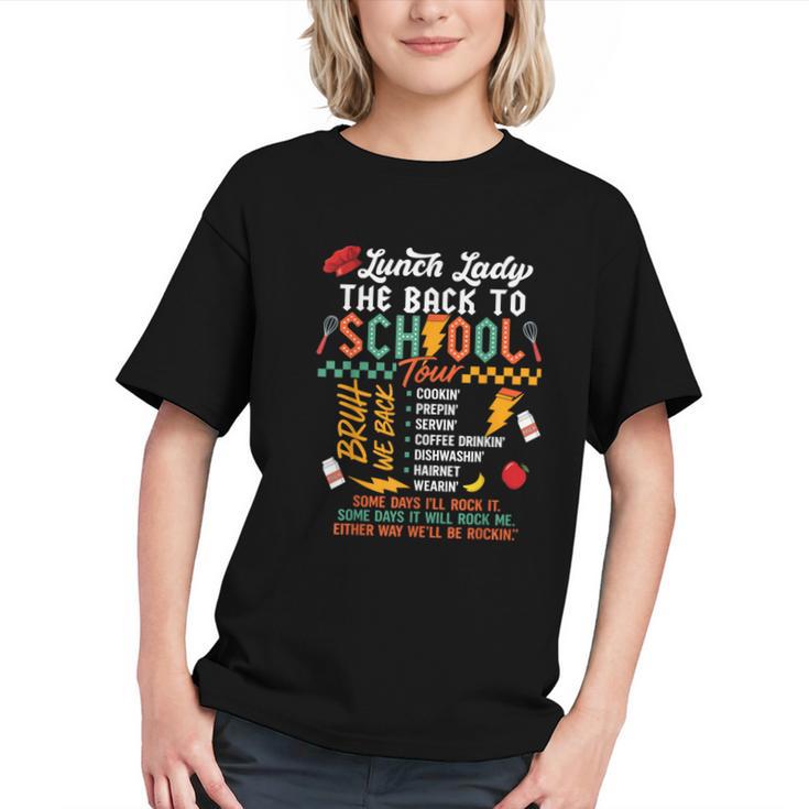 Cafeteria Crew Tour: Rocking Back to School Youth T-Shirt