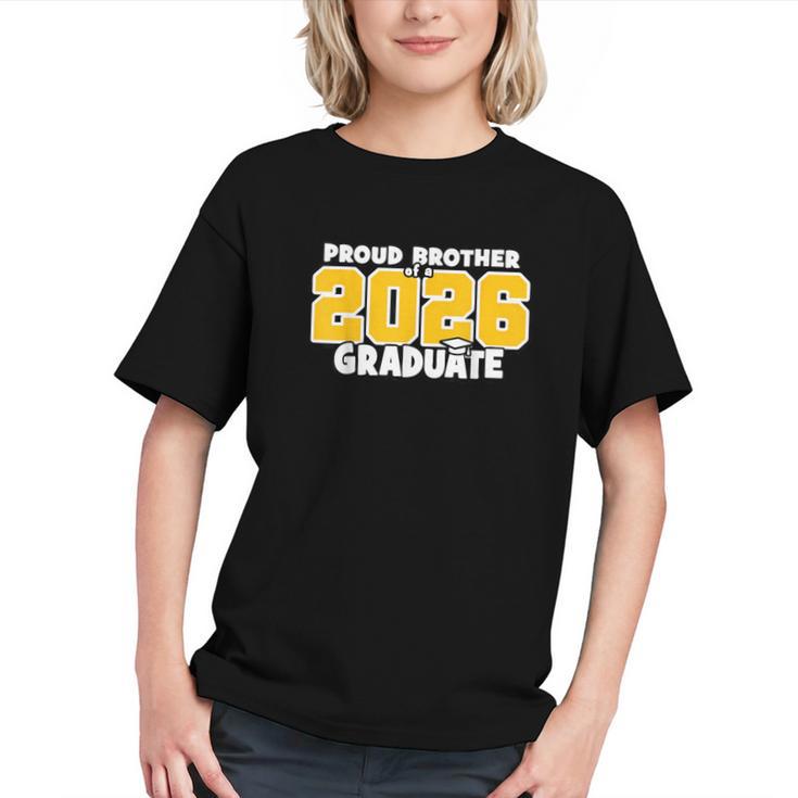 Celebrate Big Milestones! Proud Brother Back to School Youth T-Shirt