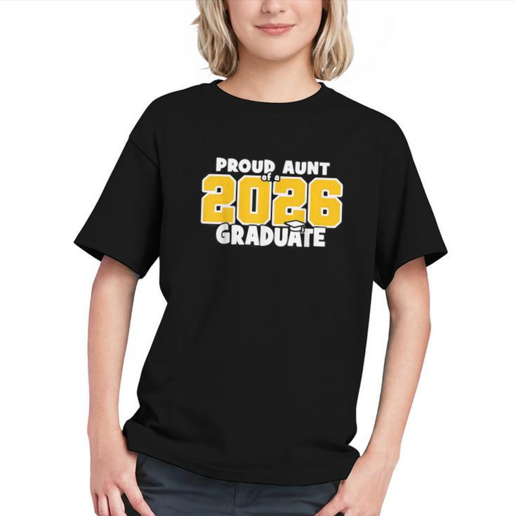 Celebrate the Graduate! Proud Aunt Back to School Youth T-shirt