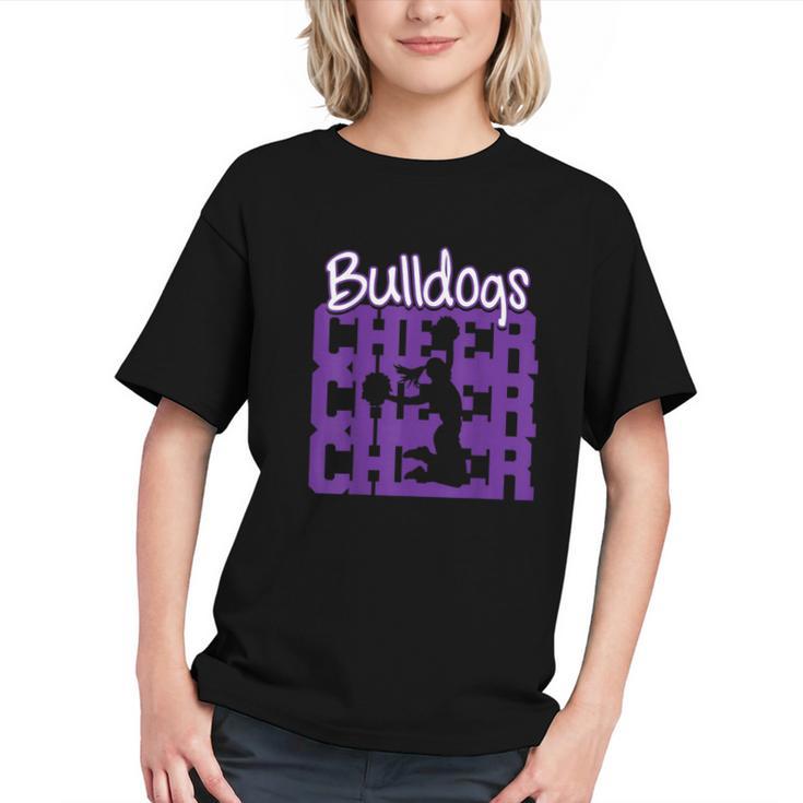 Cheer for the Bulldogs! Back to School Spirit Youth T-Shirt