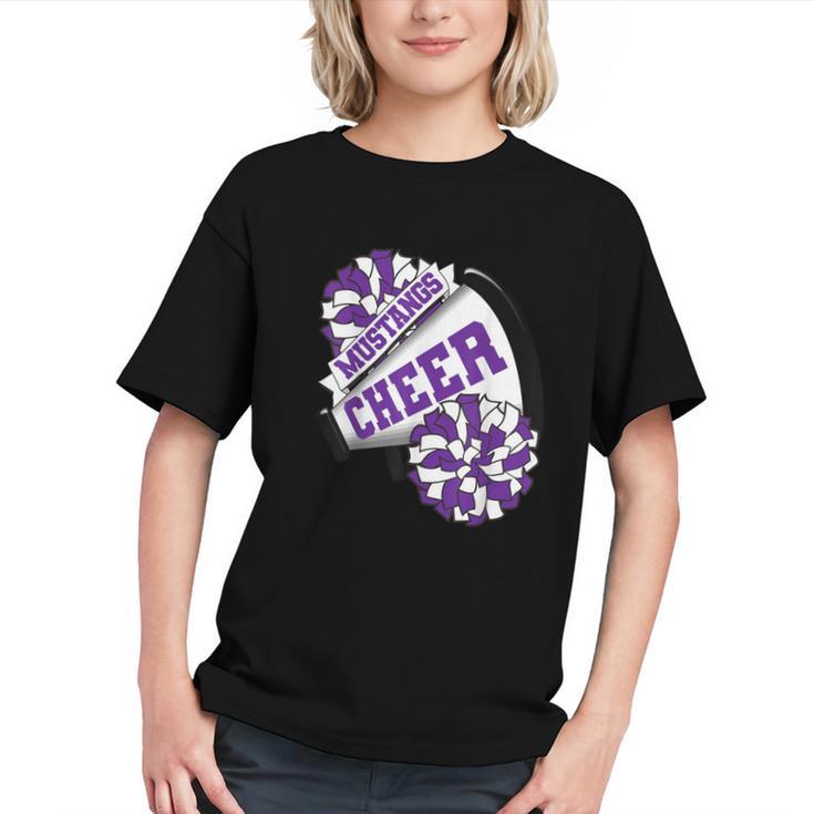 Cheer for the Mustangs! Back to School Youth T-shirt