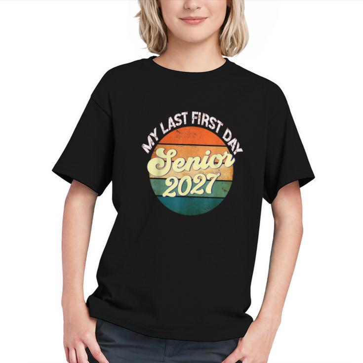 Cherish the Milestone: Senior 2027 Back to School Youth T-shirt