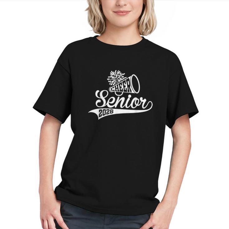 Class Of 2026 Senior Year Cheer Back To School Cheerleader Graphic Youth Class Of 2026 Senior Year Cheer Back To School Cheerleader Graphic Youth