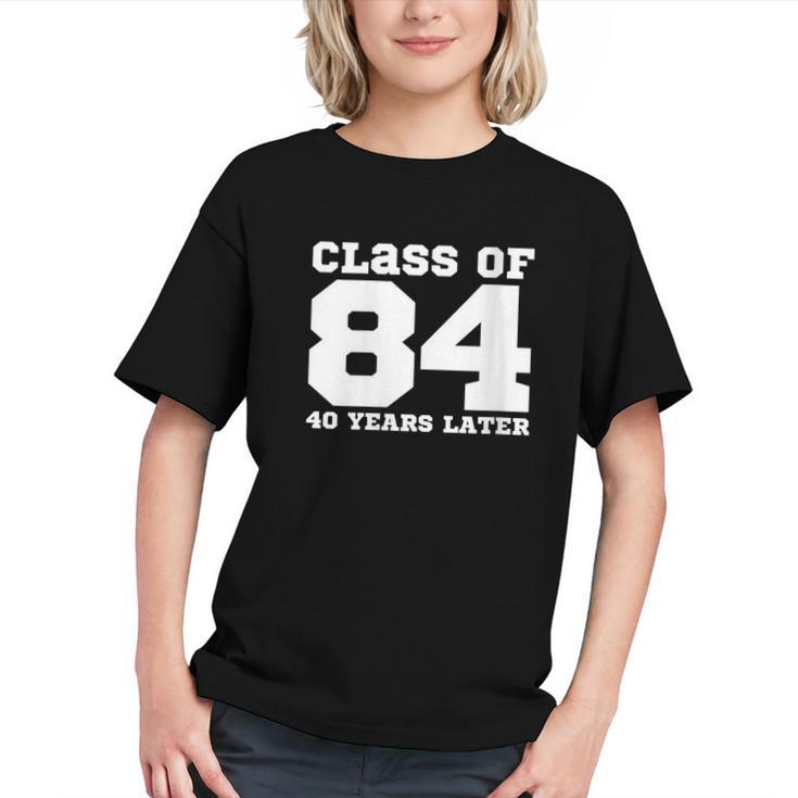 Class of 1984 40th Reunion Squad Back to School Youth T-shirt