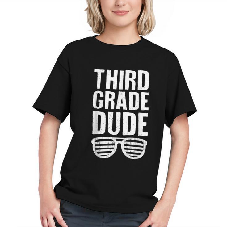 Cool 3rd Grade Dude Back to School Youth T-Shirt