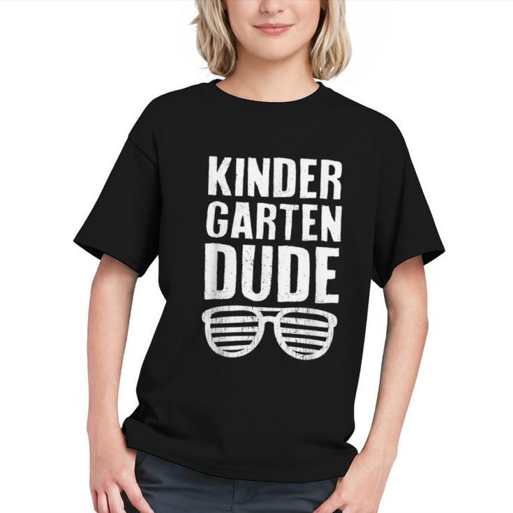 Cool Kindergarten Dude Back to School Youth T-shirt