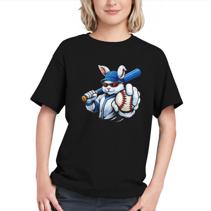 Cool Rabbit Baseball Easter Men Boy Toddler Kid Graphic Youth