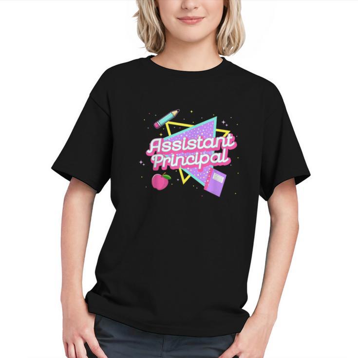 Cute Assistant Principal Shirt 80's 90's Back To School Graphic Youth
