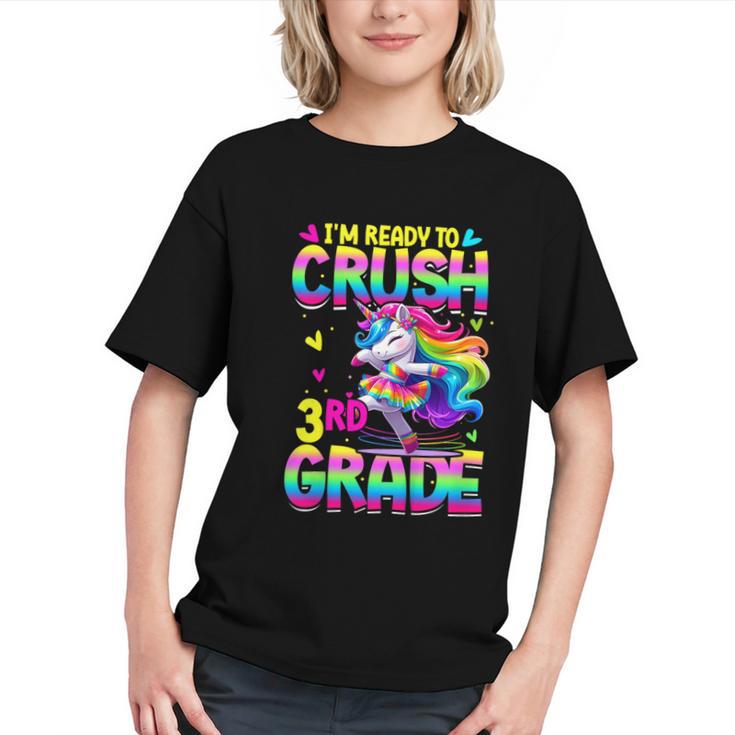 Dancing Unicorn 3rd Grade Magic Back to School Youth T-Shirt