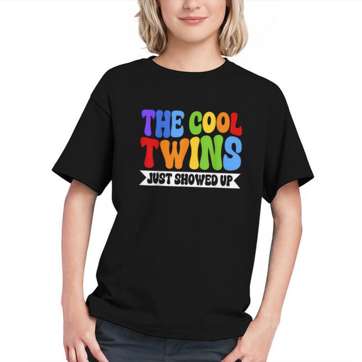 Double the Coolness Back to School Twin Youth T-shirt Double the Coolness Back to School Twin Youth T-shirt