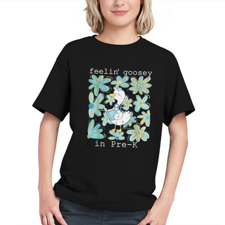 Feelin' Goosey for Pre-K! Back to School Youth T-Shirt