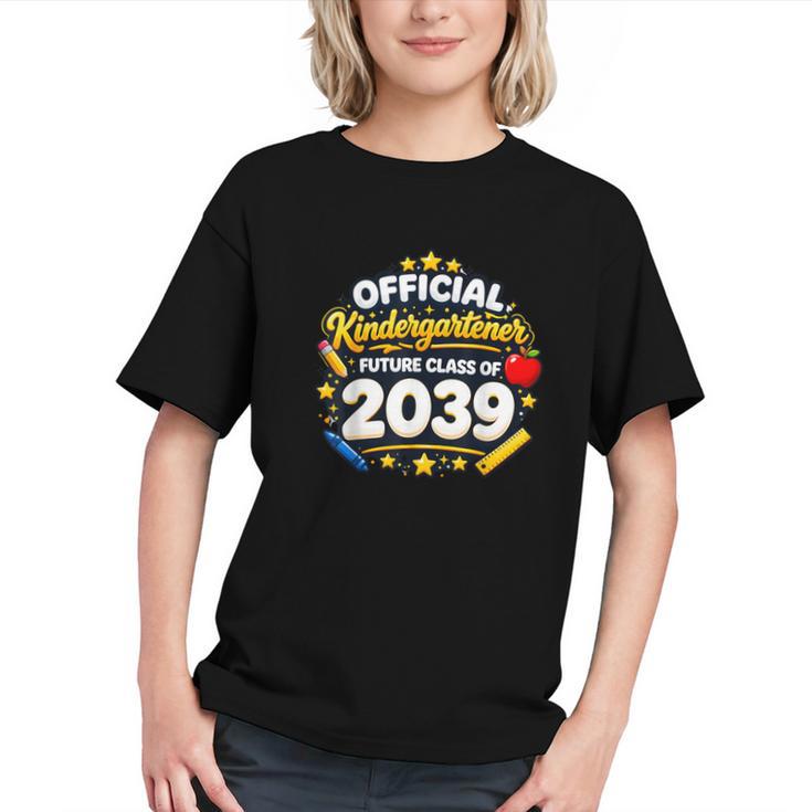 Future Class of 2039 Kindergarten Back to School Youth T-shirt Future Class of 2039 Kindergarten Back to School Youth T-shirt