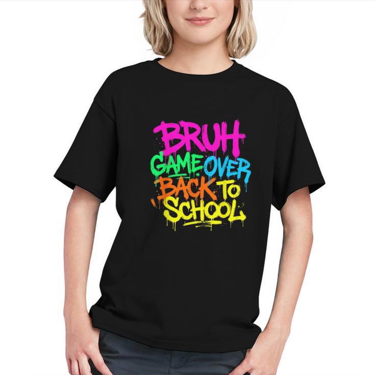 Game Over! Level Up for Back to School Youth T-Shirt