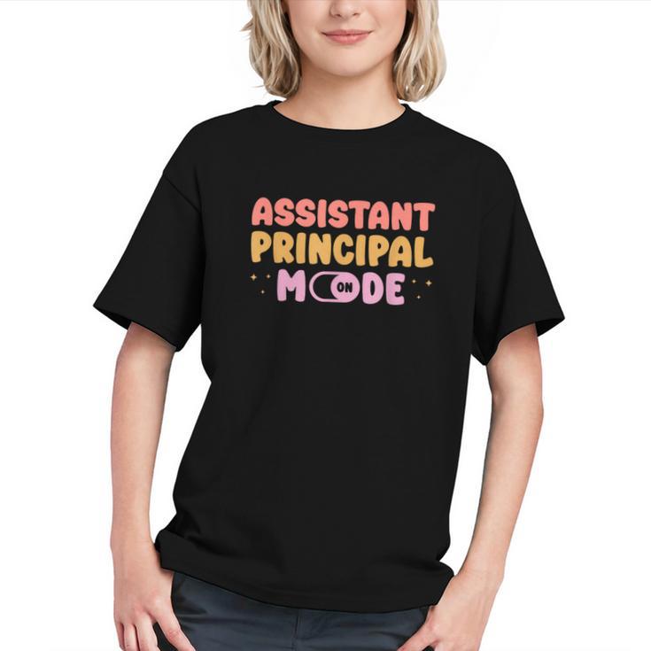 Gear Up, Assistant Principal! Back to School Youth T-shirt