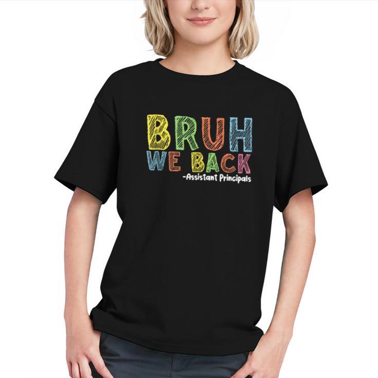 Groovy Assistant Principal Back to School Youth T-shirt