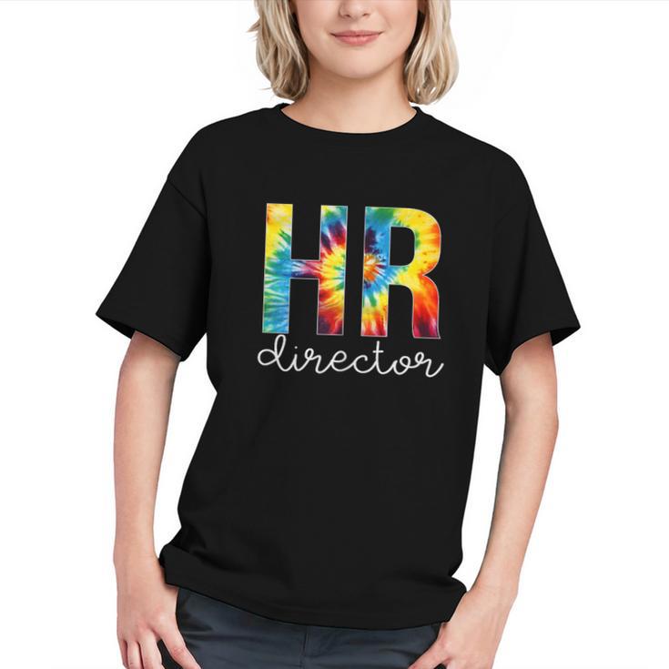 Groovy HR Director: Vibrant Back to School Youth T-Shirt