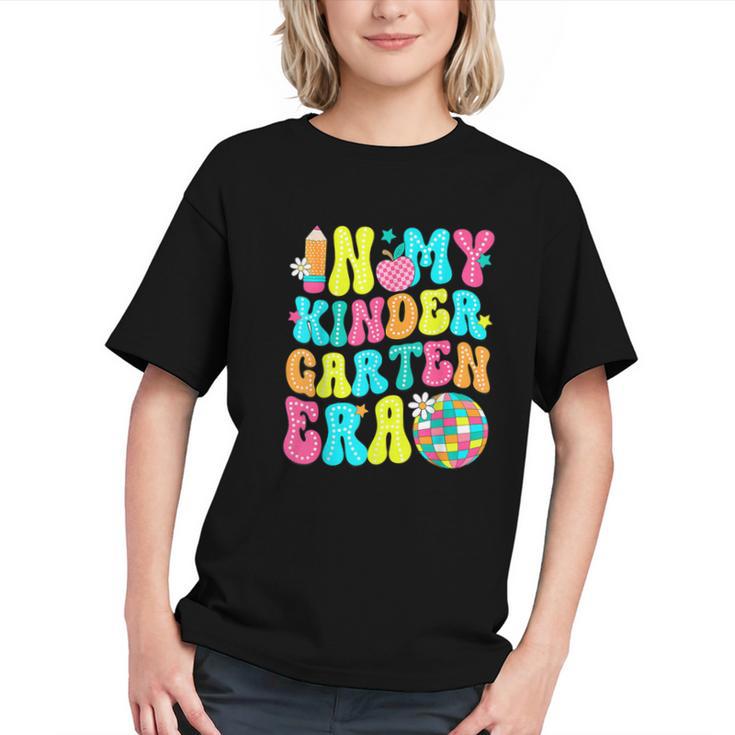 Groovy Kindergarten Era Back to School Youth T-Shirt