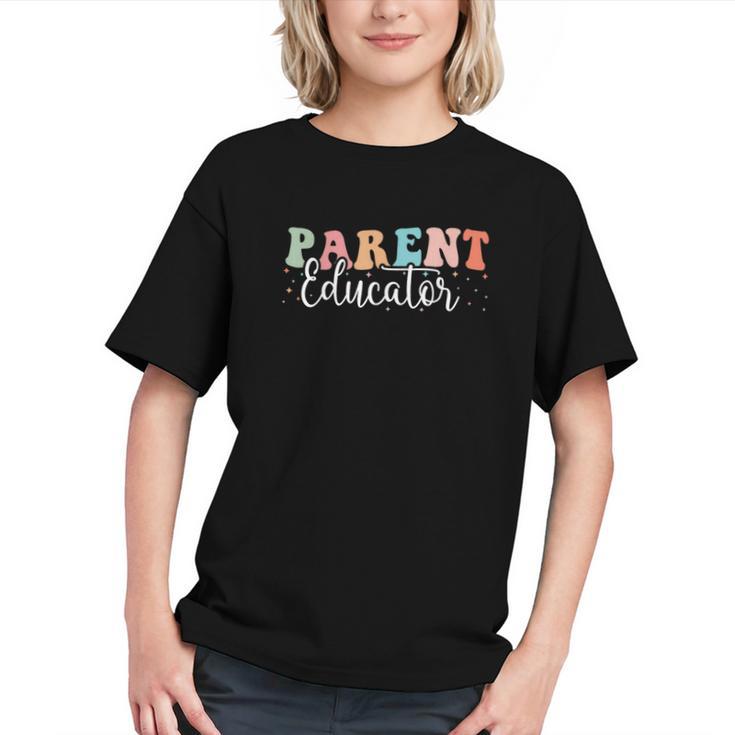 Groovy Parent Educator Back to School Youth T-shirt