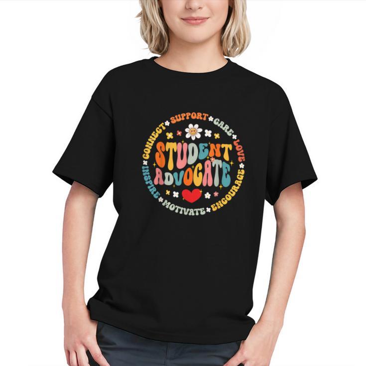 Groovy Support! Student Advocate Back to School Youth T-shirt