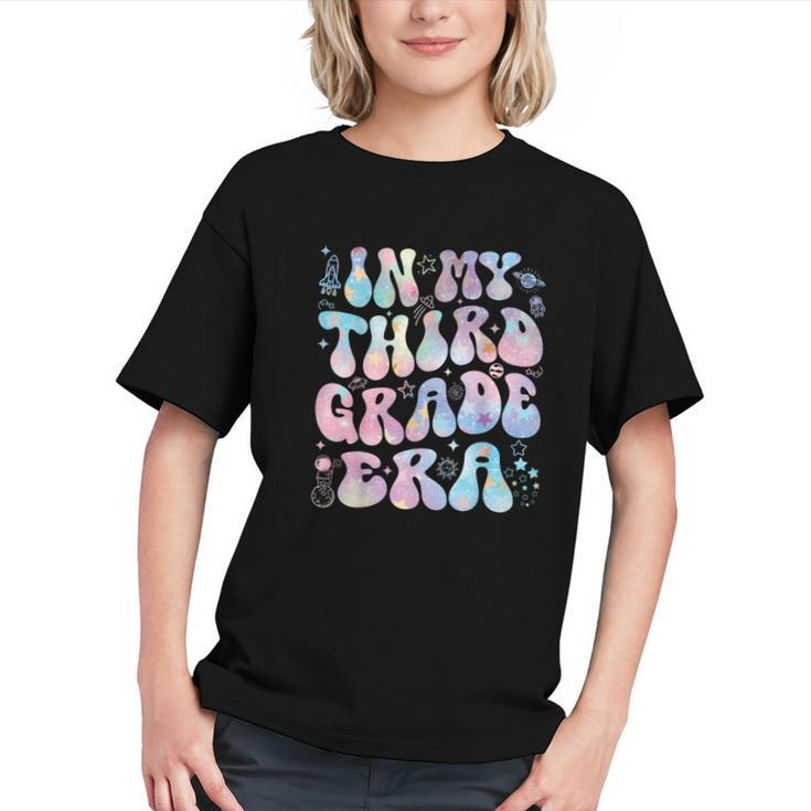 Groovy Tie Dye 3rd Grade Era Back to School Youth T-shirt
