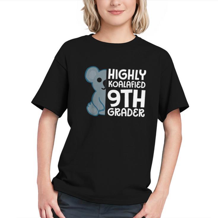 Highly Koalafied 9th Grader Koala Back To School Graphic Youth Highly Koalafied 9th Grader Koala Back To School Graphic Youth