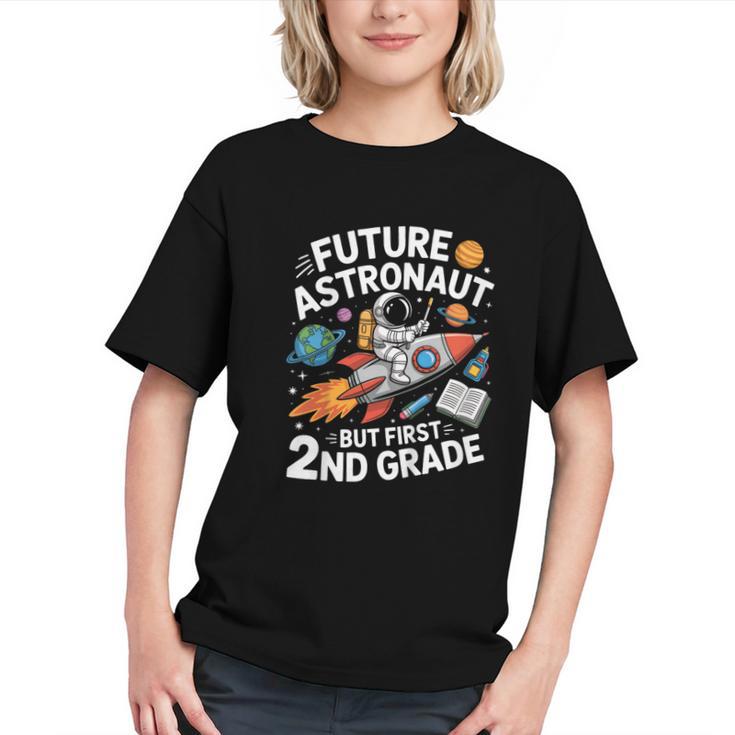 Kids Future Astronaut 2nd Grade Student Back To School Boys Kids Graphic Youth