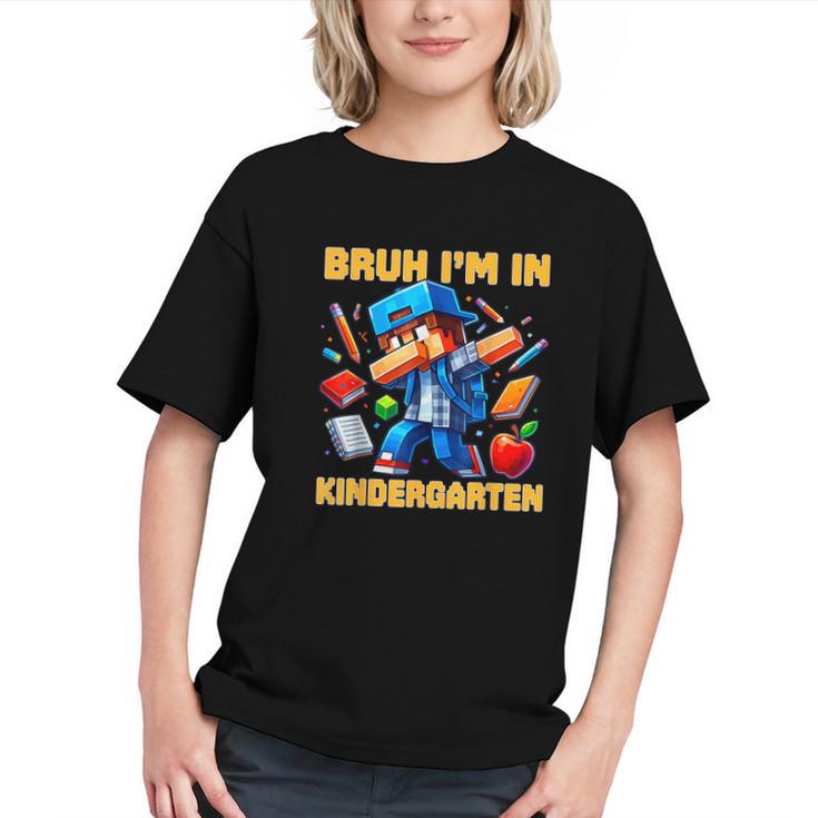 Level Up for Kindergarten! Gamer Back to School Youth T-shirt