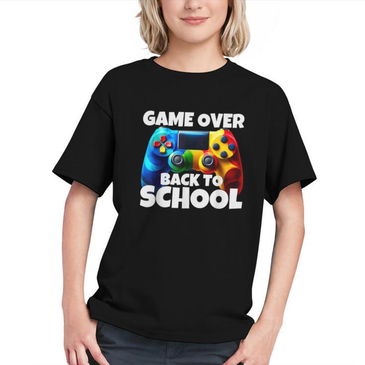 Level Up for the New Term! Gamer Back to School Youth T-Shirt