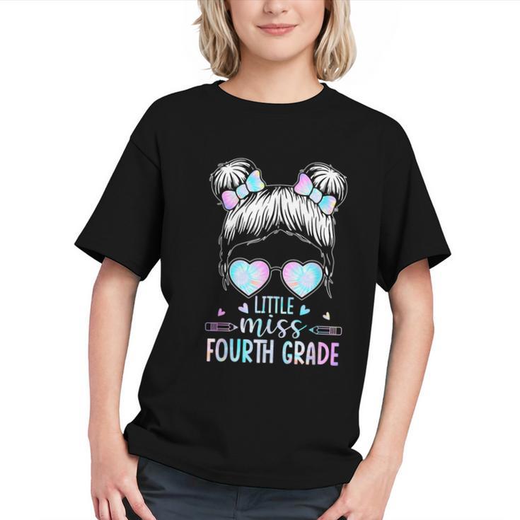 Little Miss 4th Grade Back to School Youth T-Shirt