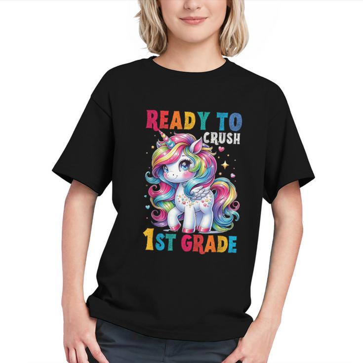 Magical 1st Grade Unicorn Back to School Youth T-Shirt