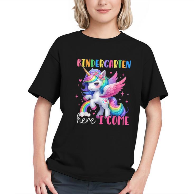 Magical Unicorn Back to School Kindergarten Youth T-Shirt
