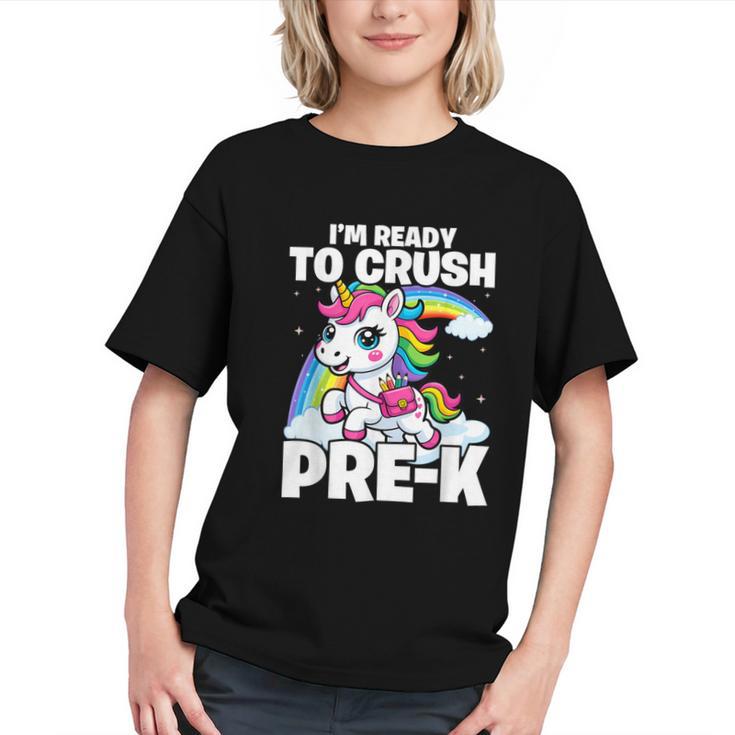 Magical Unicorn Pre-K Vibes Back to School Youth T-shirt